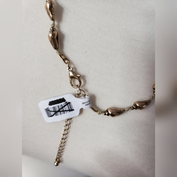 Free people gold seashells necklace - Picture 5 of 7